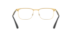 กรอบแว่นสายตา Rayban RX6363-2890 Black on Arista แว่นสายตา Rayban RX6363-2890 ขาแว่นด้านใน