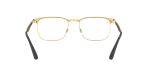 กรอบแว่นสายตา Rayban RX6363-2890 Black on Arista แว่นสายตา Rayban RX6363-2890 ขาแว่นด้านใน