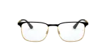 กรอบแว่นสายตา Rayban RX6363-2890 Black on Arista แว่นสายตา Rayban RX6363-2890 ด้านหน้า