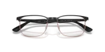 กรอบแว่นสายตา Rayban RX6363-3229 Black on Copper Rayban RX6363 3229 close-up ด้านหน้า