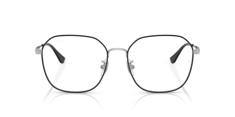กรอบแว่นสายตา Rayban RX6490D-2983 Black On Silver Rayban RX6490D-2983 2983 ด้านหน้า