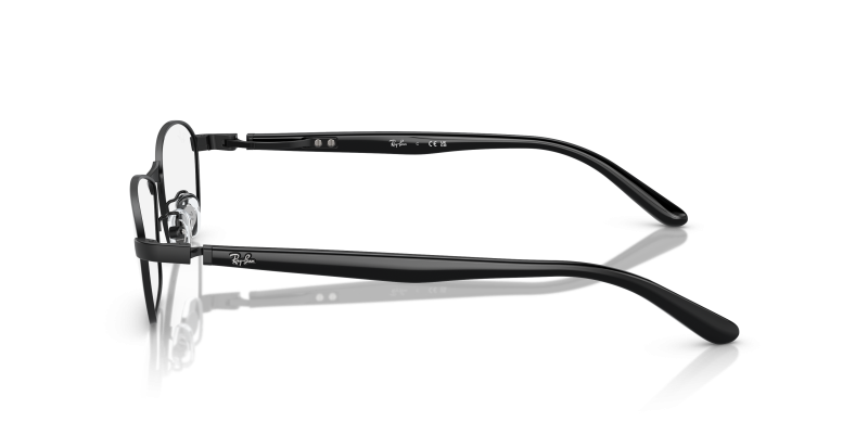 แว่นสายตา Rayban RX6502D 2503 มุมข้าง กรอบครึ่งเลนส์