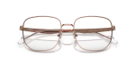 กรอบแว่นสายตา Rayban RX6503D-3094 Rose Gold Rayban RX6503D 3094 close-up ด้านหน้า