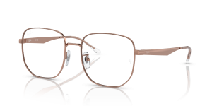 Rayban RX6503D 3094 แว่นสายตาโรสโกลด์ ยูนิเซ็กซ์