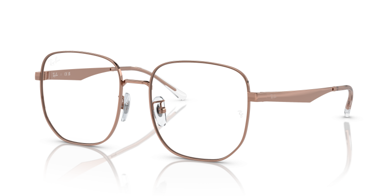 Rayban RX6503D 3094 แว่นสายตาโรสโกลด์ ยูนิเซ็กซ์
