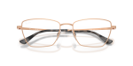 กรอบแว่นสายตา Rayban RX6552-3094 Rose Gold Rayban RX6552-3094 3094 close-up ด้านหน้า