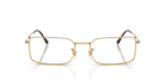 กรอบแว่นสายตา Rayban RX6557-2500 Gold Rayban RX6557 2500 ด้านหน้า