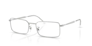 Rayban RX6557 2501 แว่นสายตาสีเงิน ทั้งสองเพศ