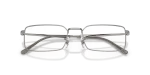 กรอบแว่นสายตา Rayban RX6557-2502 Gunmetal Rayban RX6557 2502 close-up ด้านหน้า