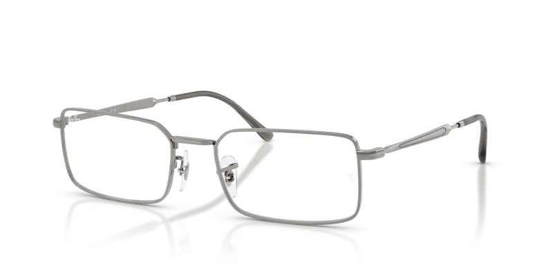 กรอบแว่นสายตา Rayban RX6557-2502 Gunmetal Rayban RX6557 2502 แว่นสายตาสีกันเมทัล ทั้งสองเพศ