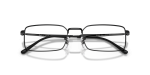 กรอบแว่นสายตา Rayban RX6557-2509 Black Rayban RX6557 2509 close-up ด้านหน้า