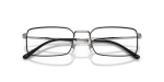 กรอบแว่นสายตา Rayban RX6557-3179 Black on Gunmetal Rayban RX6557 3179 close-up ด้านหน้า