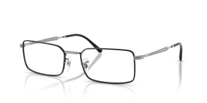 Rayban RX6557 3179 แว่นสายตาสีดำพื้นกันเมทัล ทั้งสองเพศ