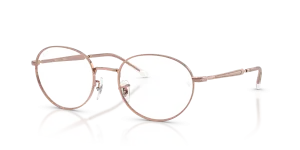 Rayban RX6558 2943 แว่นสายตาสีทองแดง ทั้งสองเพศ
