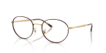 กรอบแว่นสายตา Rayban RX6558-3177 Havana on Gold Rayban RX6558 3177 แว่นสายตาลายฮาวานาพื้นทอง ทั้งสองเพศ