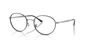 Rayban RX6558 3179 แว่นสายตาสีดำกันเมทัล ทั้งสองเพศ