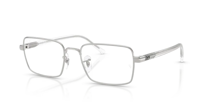 Rayban RX6560 2501 แว่นสายตาสีเงิน ทั้งสองเพศ