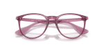 กรอบแว่นสายตา Rayban Erika RX7046-8509 Transparent Violet Rayban Erika RX7046 8509 close-up ด้านหน้า