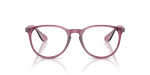 กรอบแว่นสายตา Rayban Erika RX7046-8509 Transparent Violet Rayban Erika RX7046 8509 ด้านหน้า
