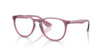 กรอบแว่นสายตา Rayban Erika RX7046-8509 Transparent Violet Rayban Erika RX7046 8509 แว่นสายตาม่วงใส สำหรับผู้หญิง