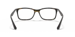 กรอบแว่นสายตา Rayban RX7047-5573 Matte Havana แว่นสายตา Rayban RX7047-5573 ขาแว่นด้านใน