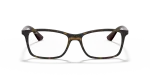 กรอบแว่นสายตา Rayban RX7047-5573 Matte Havana แว่นสายตา Rayban RX7047-5573 ด้านหน้า