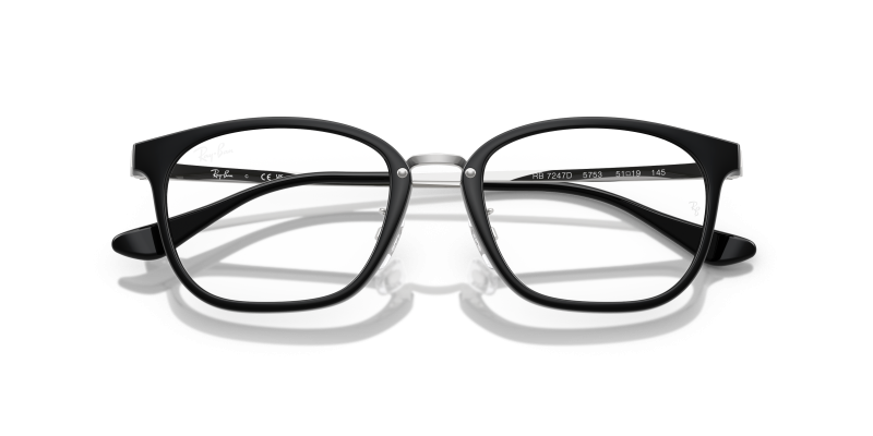 Rayban RX7247D 5753 close-up ด้านหน้า