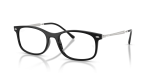 กรอบแว่นสายตา Rayban RX7274-2000 Black แว่นสายตา Rayban RX7274-2000 มุมเฉียง สีดำ สำหรับทุกเพศ