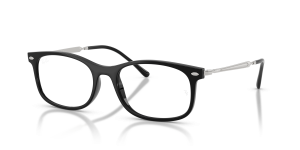 แว่นสายตา Rayban RX7274-2000 มุมเฉียง สีดำ สำหรับทุกเพศ