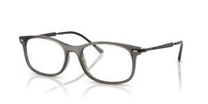 แว่นสายตา Rayban RX7274-8463 มุมเฉียง สีเทาโปร่งใส สำหรับทุกเพศ