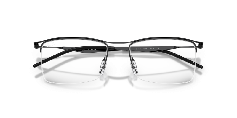 Rayban RX7554 3215 close-up ด้านหน้า
