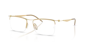 แว่นสายตา Rayban RX7554-3218 มุมเฉียง สีทอง สำหรับทุกเพศ