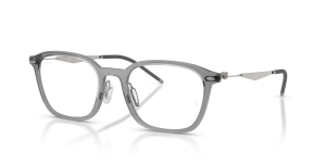 Rayban RX7555 8538 แว่นสายตาโทนเทากันเมทัล ทั้งสองเพศ