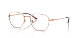 กรอบแว่นสายตา Rayban RX8777D-1245 Copper Rayban RX8777D 1245 แว่นสายตาไทเทเนียมสีทองแดง ทั้งสองเพศ