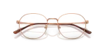 กรอบแว่นสายตา Rayban RX8778D-1245 Copper Rayban RX8778D 1245 close-up ด้านหน้า