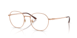 Rayban RX8778D 1245 แว่นสายตาไทเทเนียมสีทองแดง ทั้งสองเพศ
