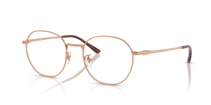 Rayban RX8778D 1245 แว่นสายตาไทเทเนียมสีทองแดง ทั้งสองเพศ