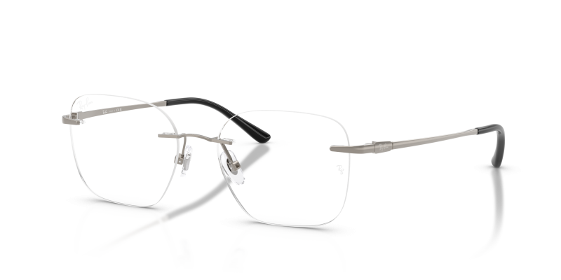 กรอบแว่นสายตา Rayban RX8783D-1000 Gunmetal แว่นสายตา Rayban RX8783D 1000 สีกันเมทัล ทั้งสองเพศ