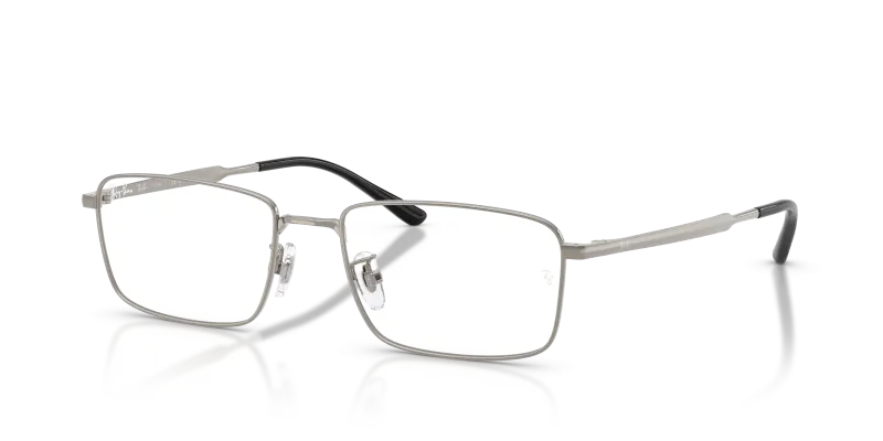 กรอบแว่นสายตา Rayban RX8786D-1000 Gunmetal แว่นสายตา Rayban RX8786D-1000 มุมเฉียง สีกันเมทัล สำหรับผู้ชาย