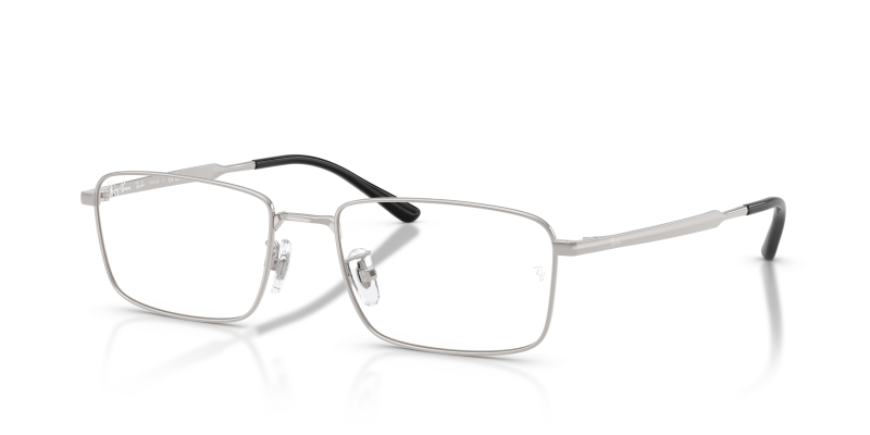 กรอบแว่นสายตา Rayban RX8786D-1002 Silver แว่นสายตา Rayban RX8786D-1002 มุมเฉียง สีเงิน สำหรับผู้ชาย