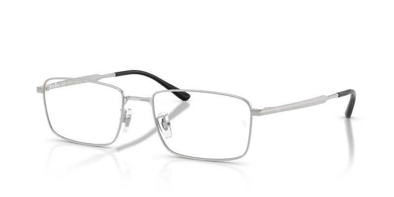 แว่นสายตา Rayban RX8786D-1002 มุมเฉียง สีเงิน สำหรับผู้ชาย