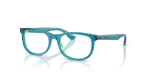 กรอบแว่นสายตา Rayban RY1642F-3996 Transparent Blue Green Rayban RY1642F-3996 3996 มุมเอียง 3/4