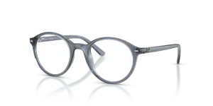 แว่นสายตา Rayban RY1730-7548 มุมเฉียง สีน้ำเงินโปร่งใส สำหรับเด็กทุกเพศ