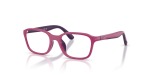 กรอบแว่นสายตา Rayban RY1906-3933 Fuchsia & Rubber Violet Rayban RY1906 3933 แว่นสายตาสีชมพูฟูเชีย สำหรับเด็ก
