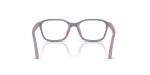 กรอบแว่นสายตา Rayban RY1906-7512 Purple & Rubber Pink Rayban RY1906 7512 ขาแว่นด้านใน