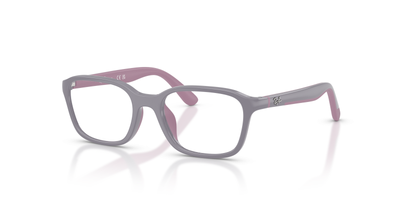 กรอบแว่นสายตา Rayban RY1906-7512 Purple & Rubber Pink Rayban RY1906 7512 แว่นสายตาสีม่วง สำหรับเด็ก