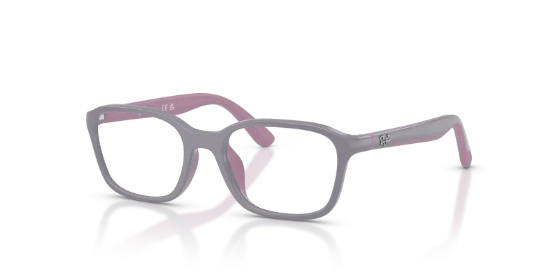 กรอบแว่นสายตา Rayban RY1906-7512 Purple & Rubber Pink Rayban RY1906 7512 แว่นสายตาสีม่วง สำหรับเด็ก