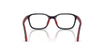 กรอบแว่นสายตา Rayban RY1906-7513 Blue & Rubber Red Rayban RY1906 7513 ขาแว่นด้านใน