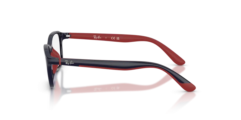 แว่นสายตา Rayban RY1906 7513 มุมข้าง ทรงสี่เหลี่ยมจัตุรัส colour-block