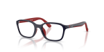 กรอบแว่นสายตา Rayban RY1906-7513 Blue & Rubber Red Rayban RY1906 7513 แว่นสายตาสีน้ำเงินตัดแดง สำหรับเด็ก